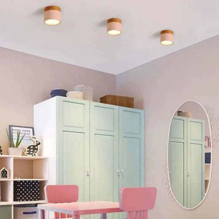 Moderne LED-loftslampe til gangen