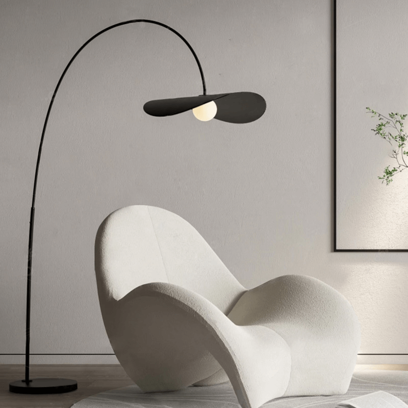 Moderne gulvlampe - Naturlig stil