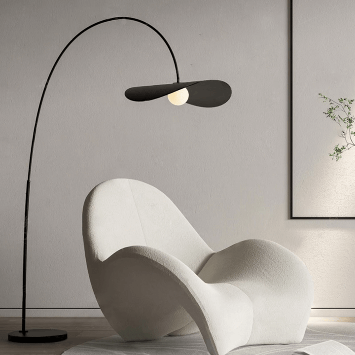 Moderne gulvlampe - Naturlig stil