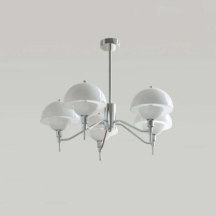 Fransk Boble Loftslampe Guld Creme