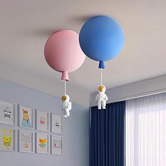 Moderne Måne/Astronaut LED Loftlampe