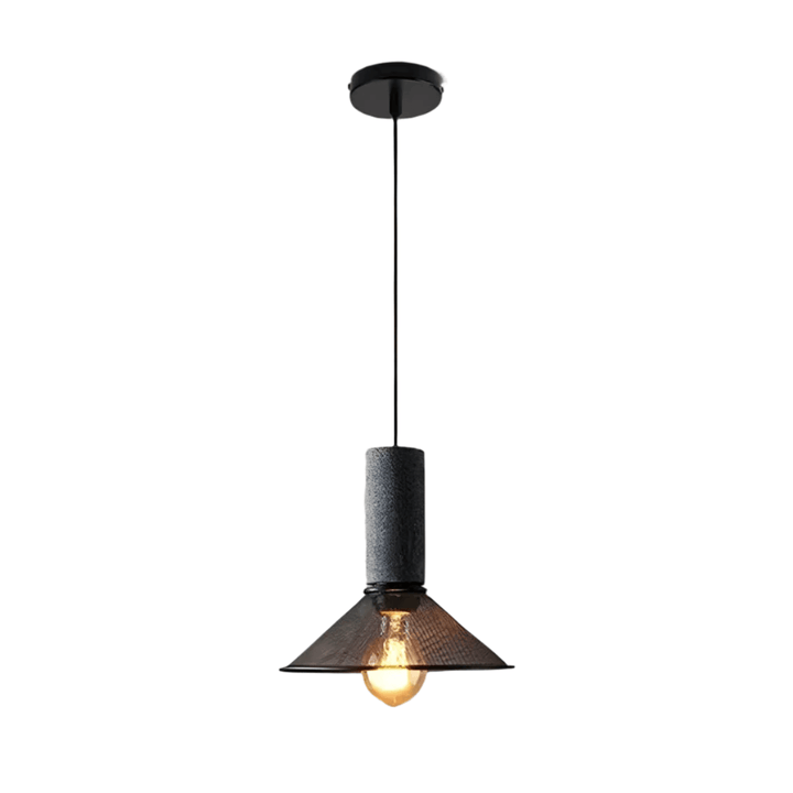 Moderne loft pendellampe - Beton & metal design