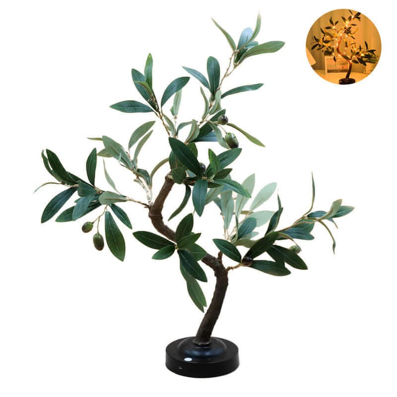 Lampe De Table Led En Forme D'Arbre