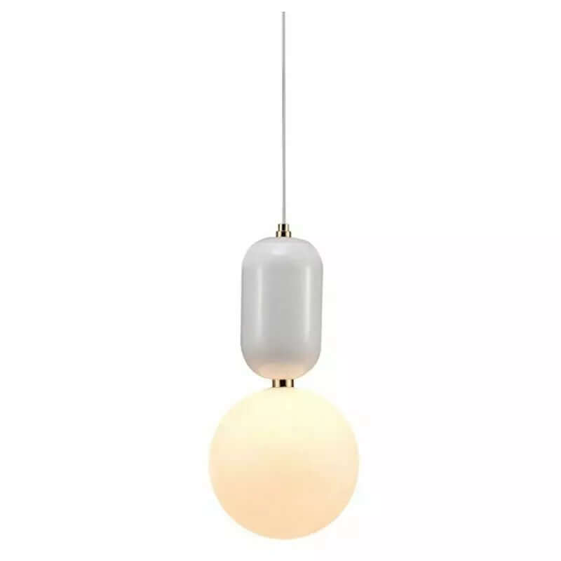Moderne Kugleformet Pendellampe - Elegant og Stilfuld