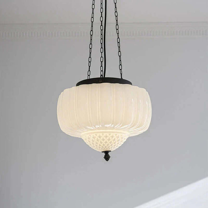 Moderne minimalistisk pendellampe i glas
