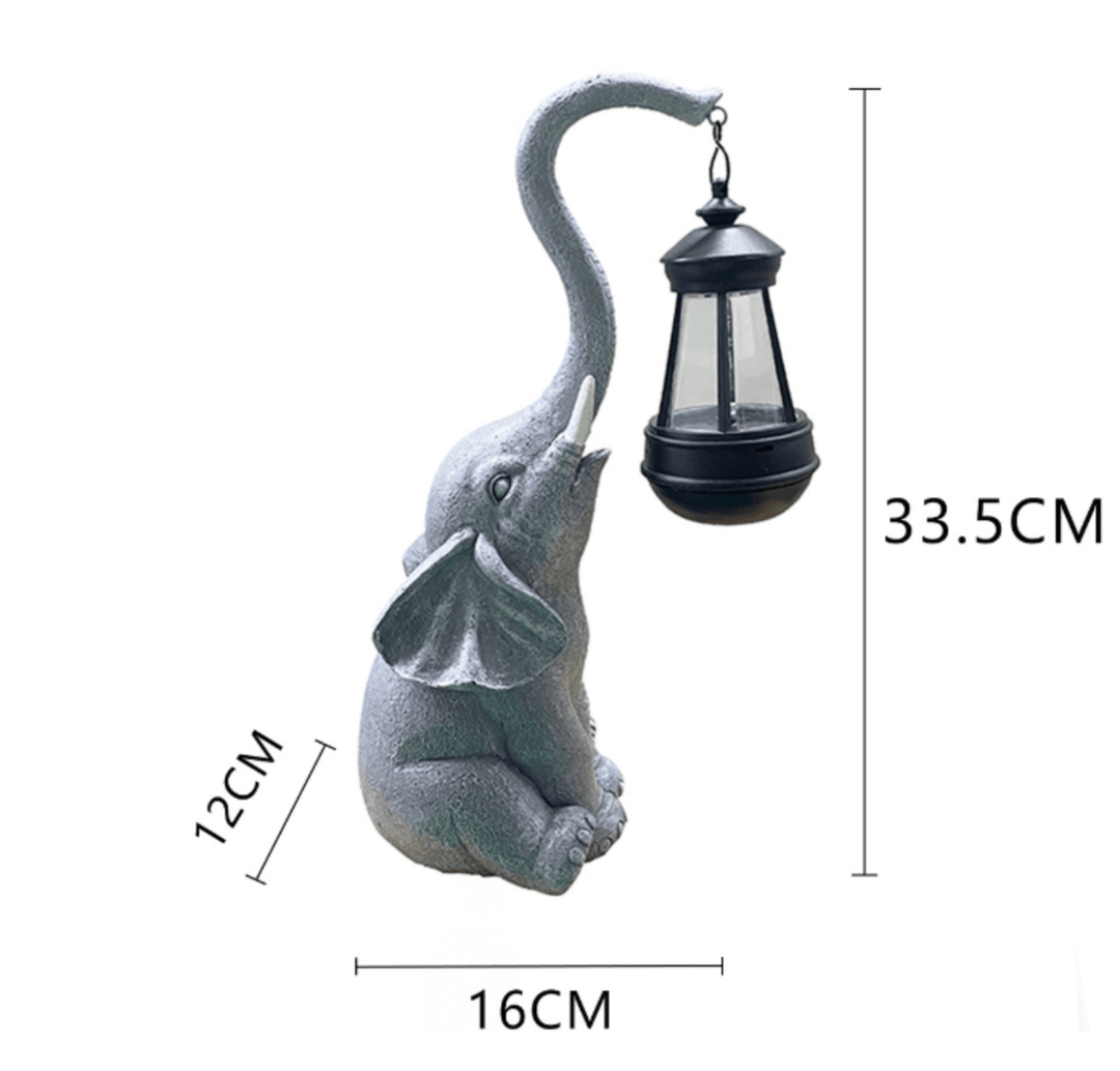 Sød Dyrefigur Lampe til Indendørs og Udendørs Brug