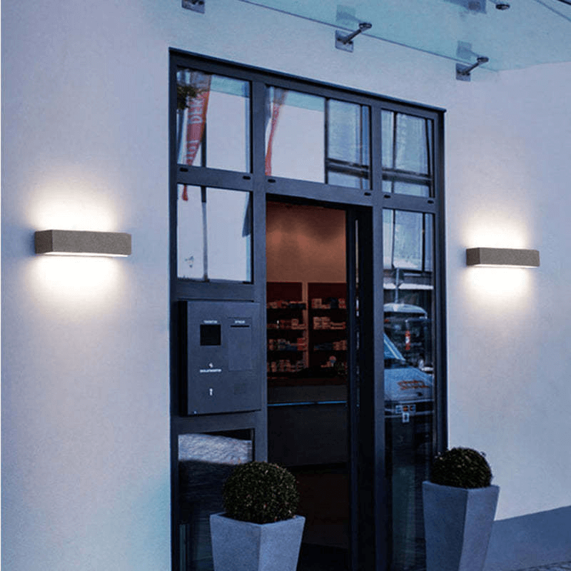 Moderne LED Udendørs Væglampe til Gård, Terrasse, Balkon