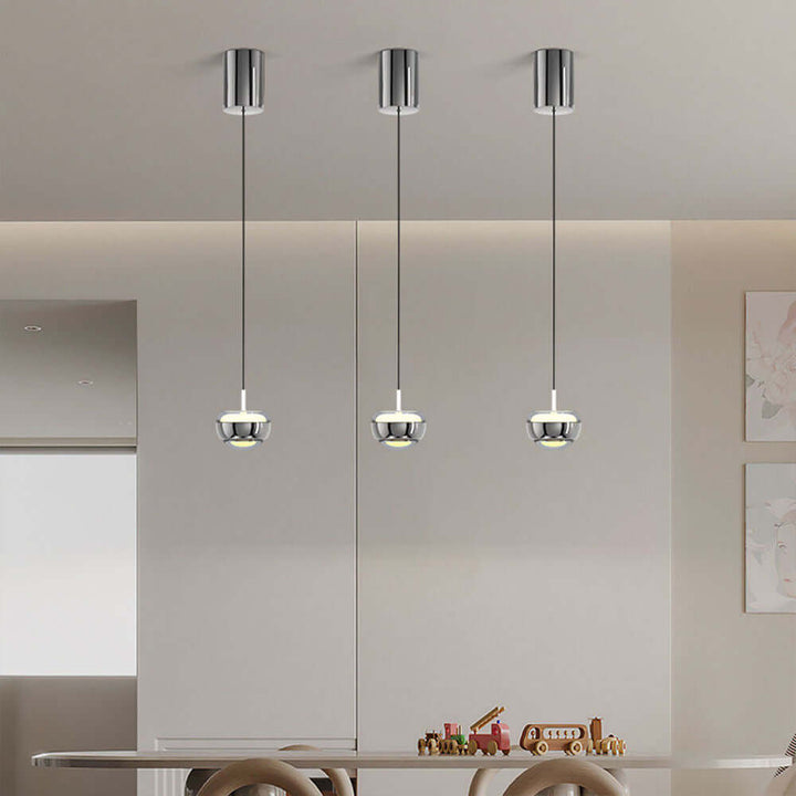 Halvcirkel LED loftlampe, moderne design