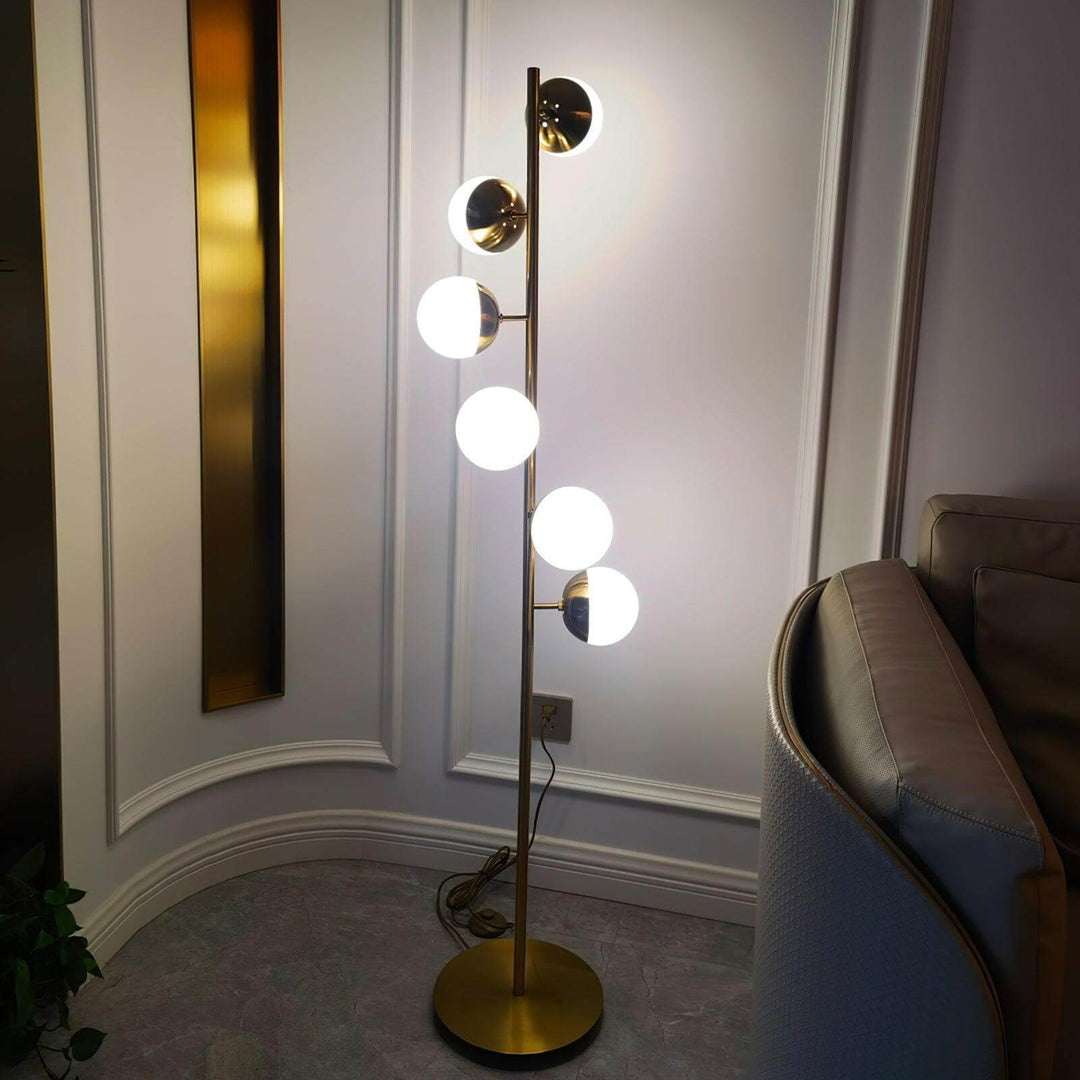Doppler LED-trælampe