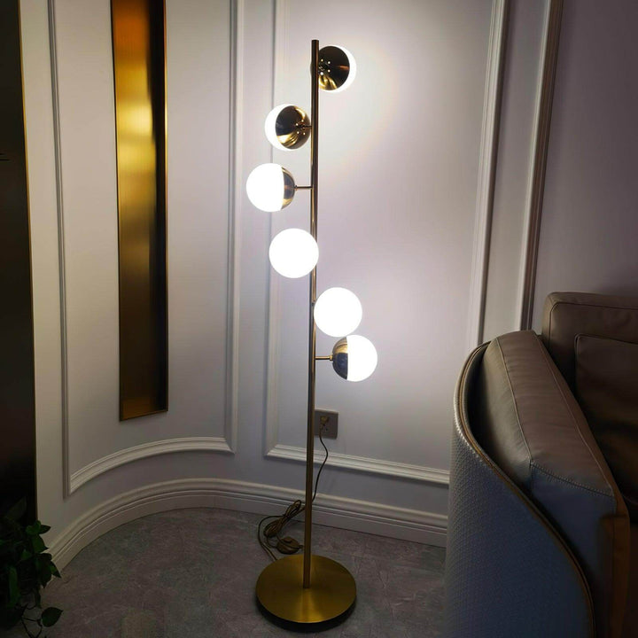 Doppler LED-trælampe