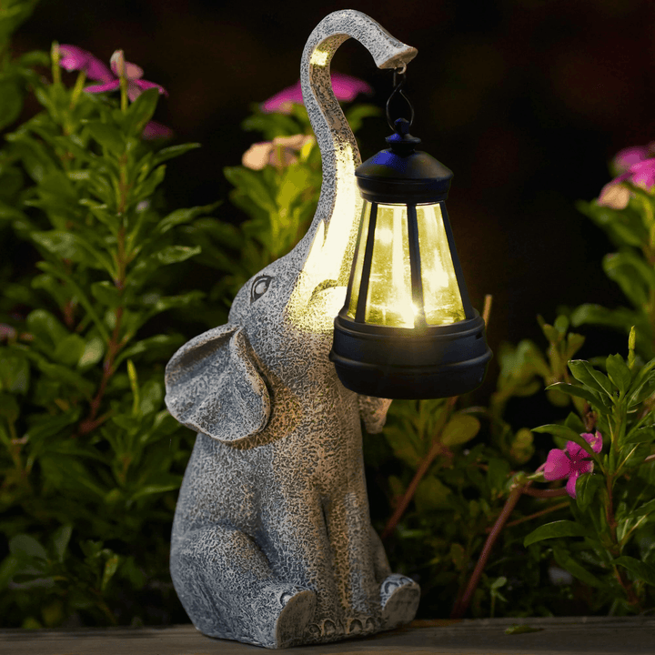 Sød Dyrefigur Lampe til Indendørs og Udendørs Brug