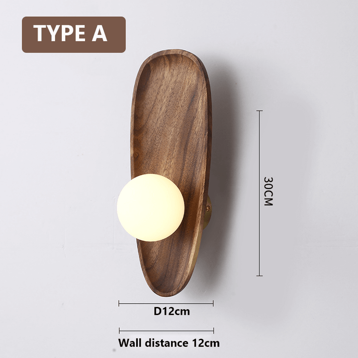 Applique En Bois Naturel