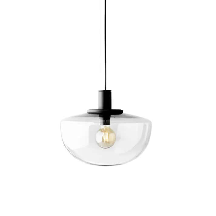 Moderne glas pendellampe
