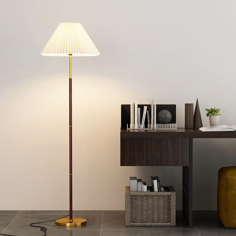 Moderne Rispapirlampe - Gulvlampe