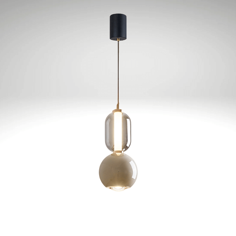 Nordisk Kreativ Jern Glas Pendel