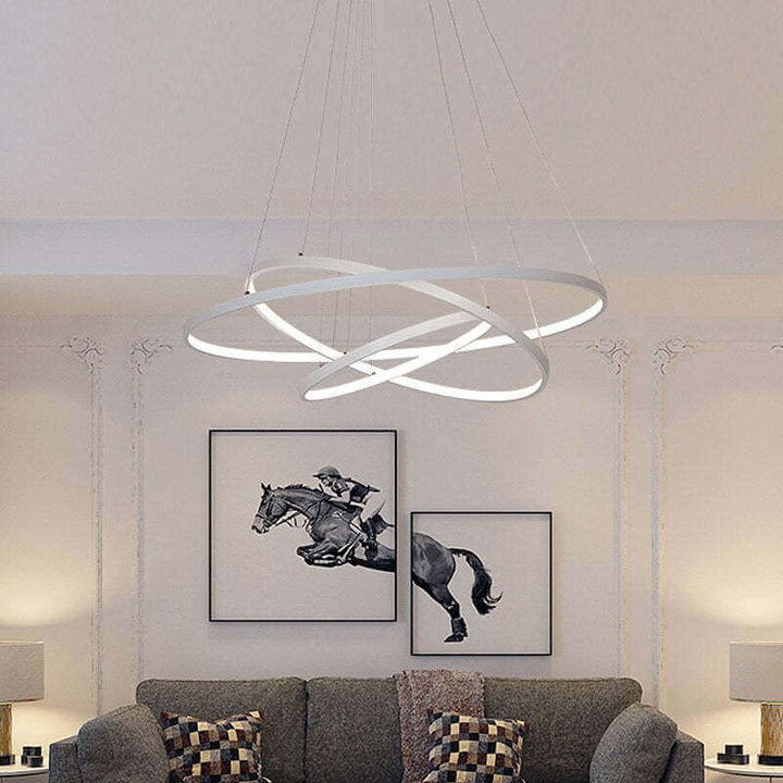 Moderne 3-ring LED loftslampe