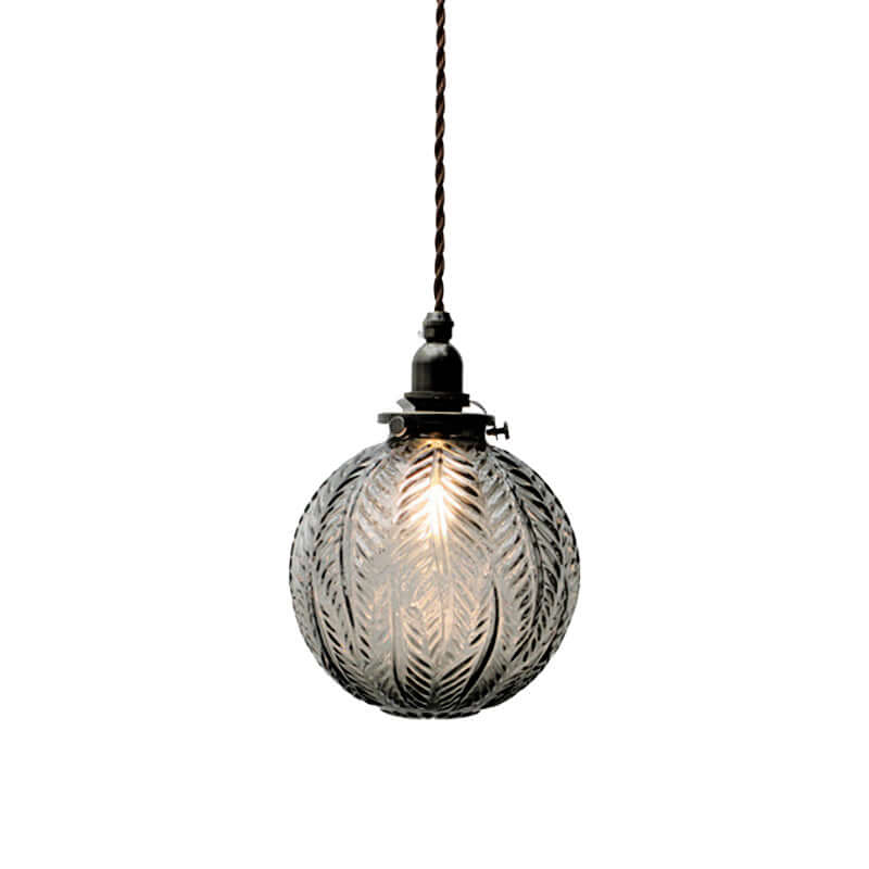 Kolonialstil Lampe, Glas Pendellampe