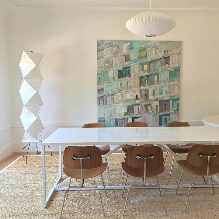 Lampadaire En Papier De Riz