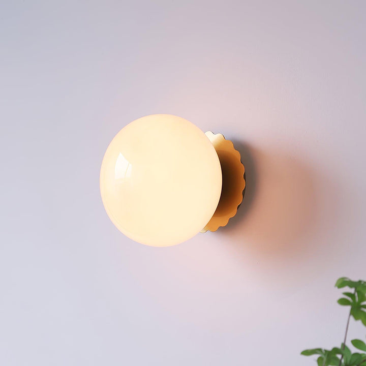 Væg lampe med blødt lys