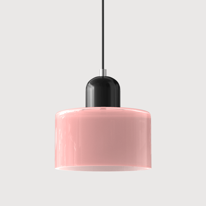 Moderni lasinen Bauhaus-tyylinen riippuvalaisin