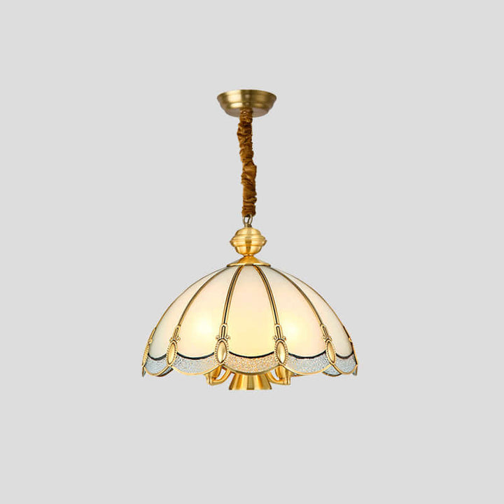 Nikkel Geometrisk Loftlampe Design