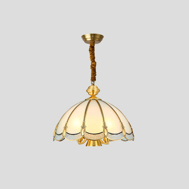 Nikkel Geometrisk Loftlampe Design