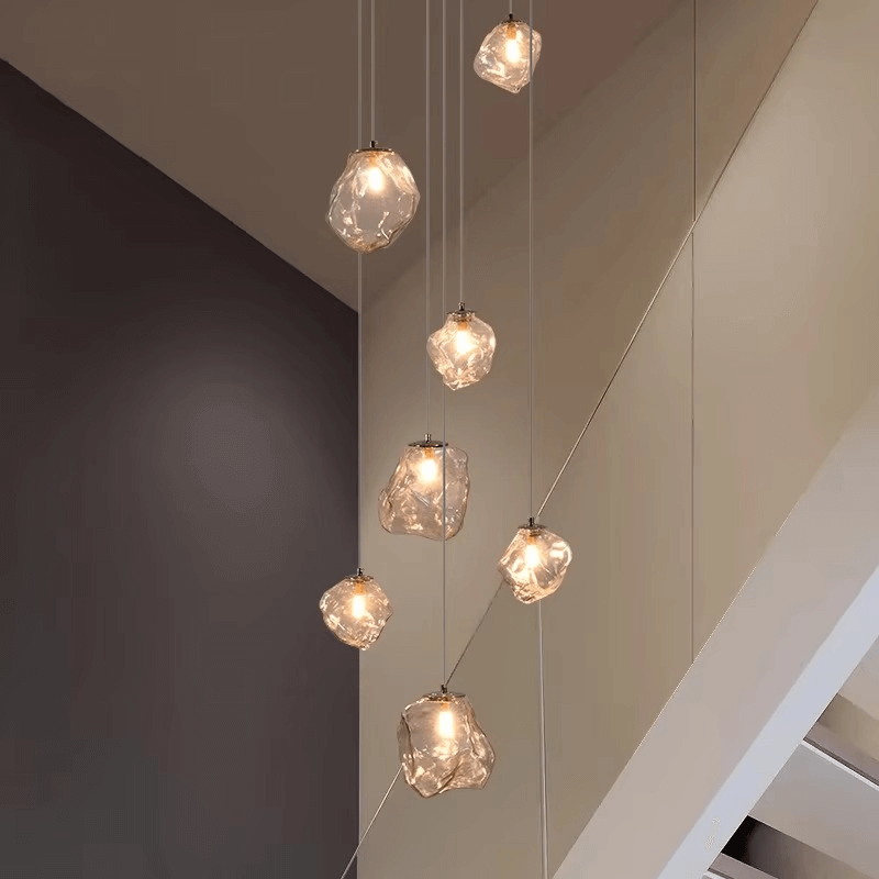 Moderne trappelys - LED-belysning