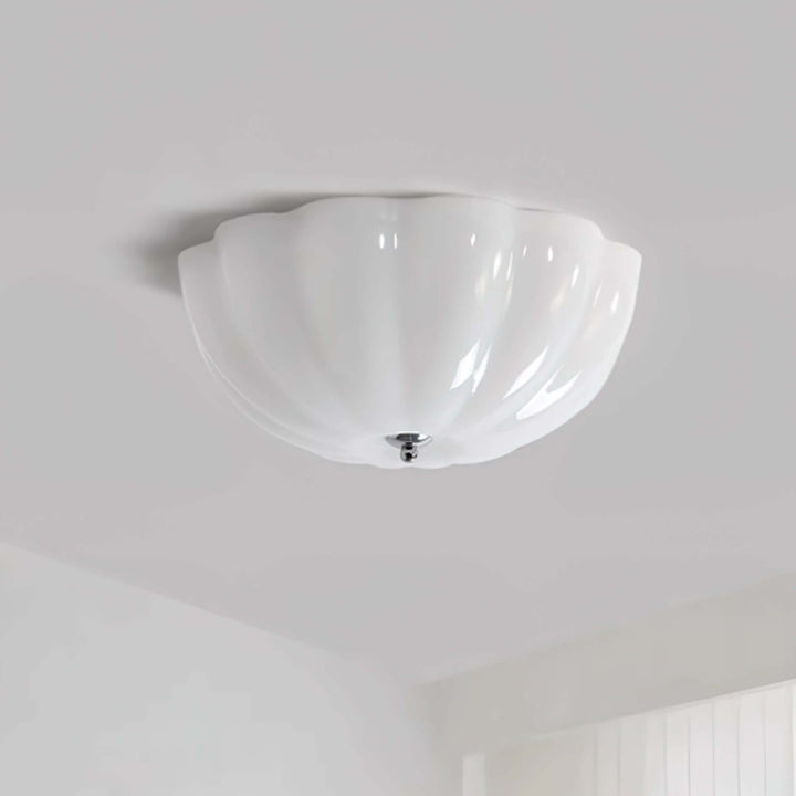 Moderne Opal Glas Loftlampe - Blødt og Diffust Lys