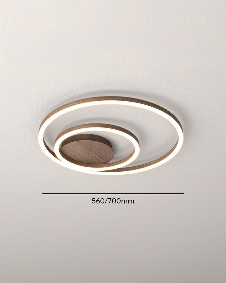 Elegant ring loftlampe