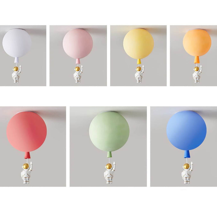 Moderne Måne/Astronaut LED Loftlampe