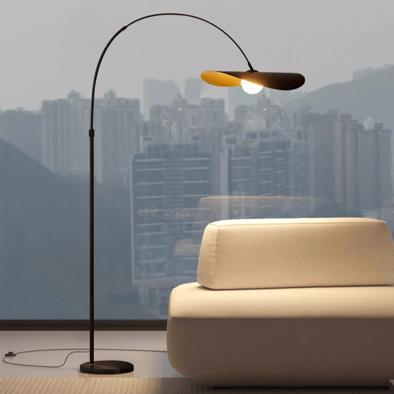 Moderne gulvlampe - Naturlig stil