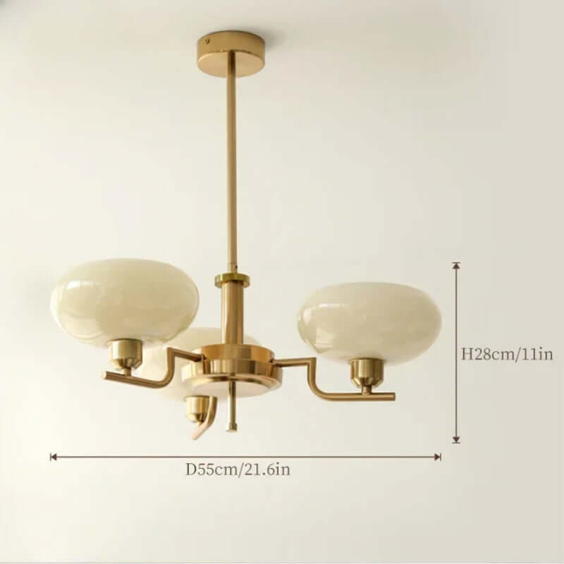 Middelalderlig Bauhaus Loftlampe