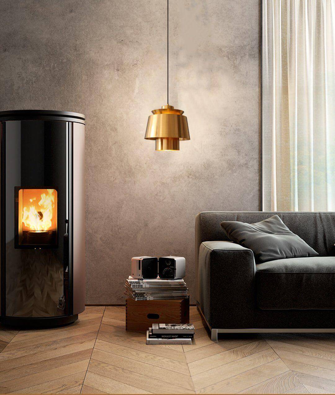 Minimalistisk pendellampe med unikt design