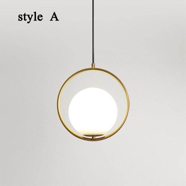 Glas Loft Pendel - Harmonisk Indendørs Belysning