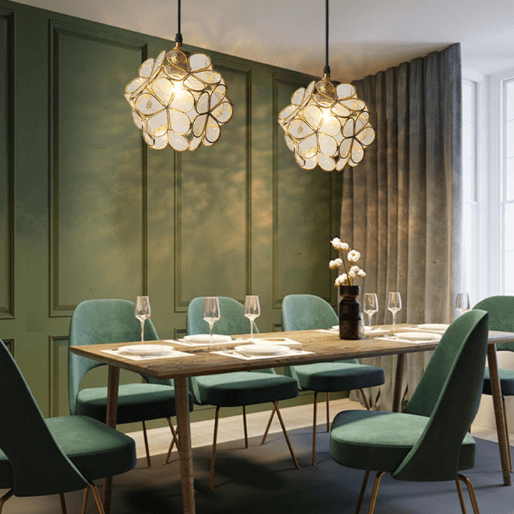 Moderne glas krone pendel – Nordisk stil