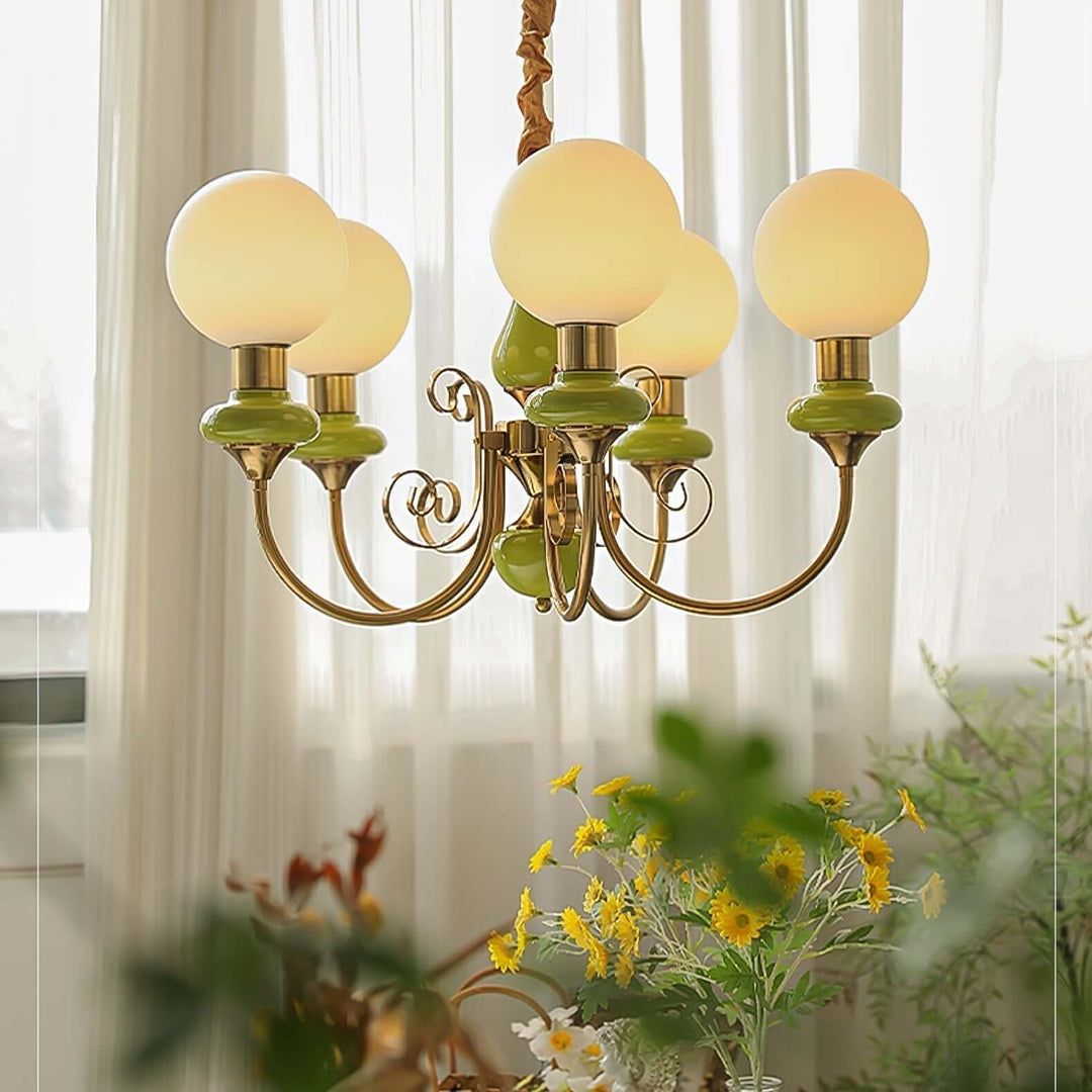 Moderne kreativ Onyx loftslampe