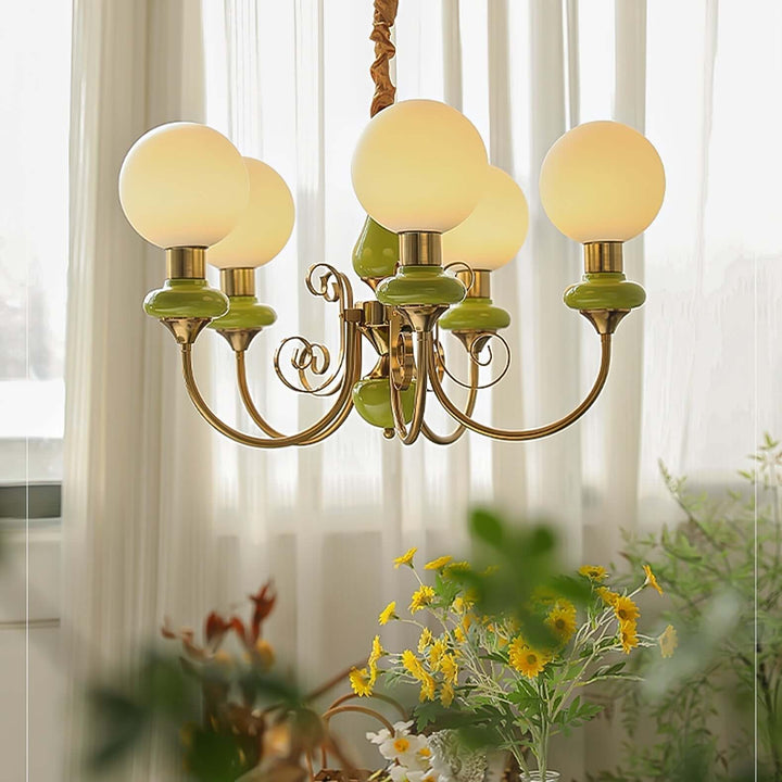 Moderne kreativ Onyx loftslampe