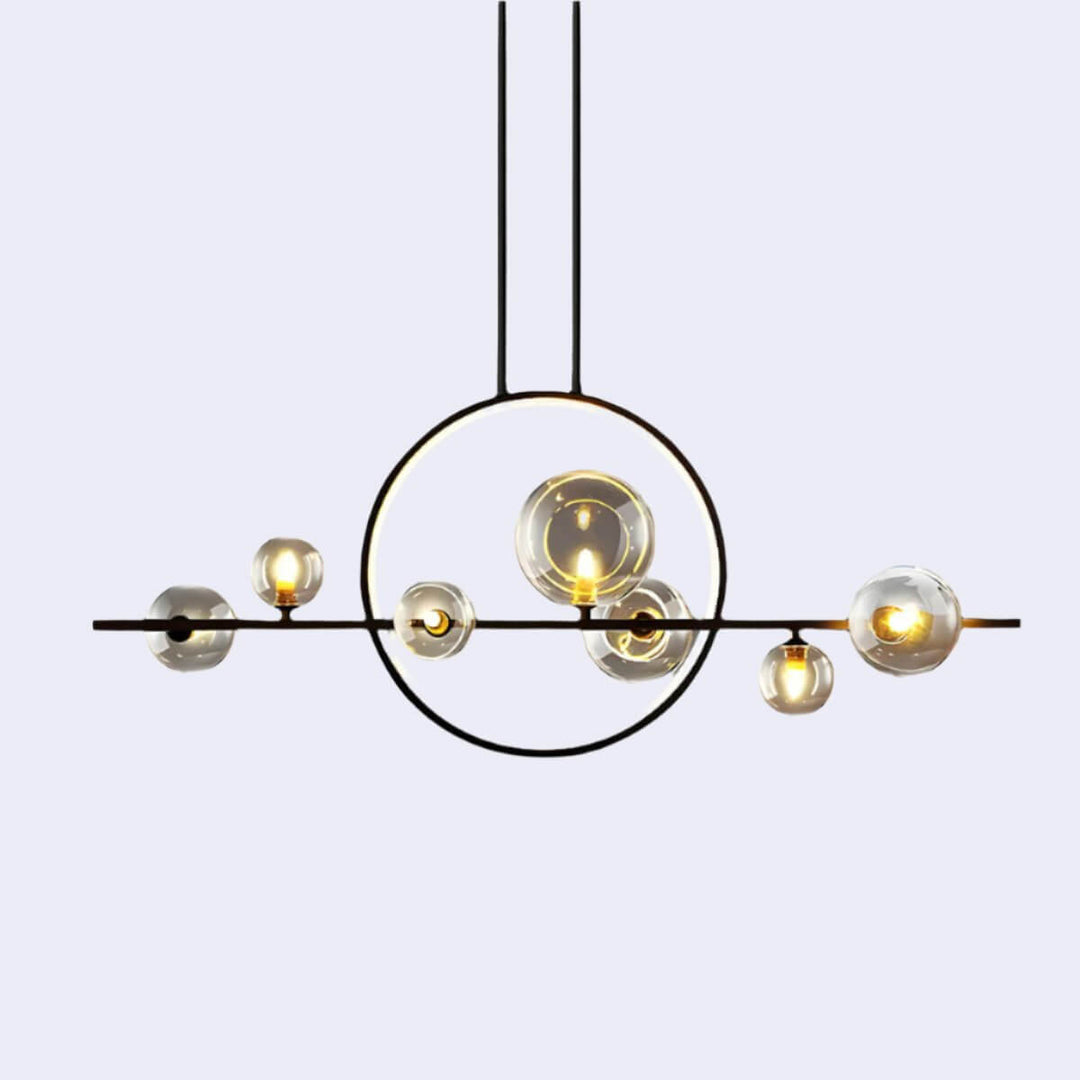 Elara | Moderne Loftslampe i Glas