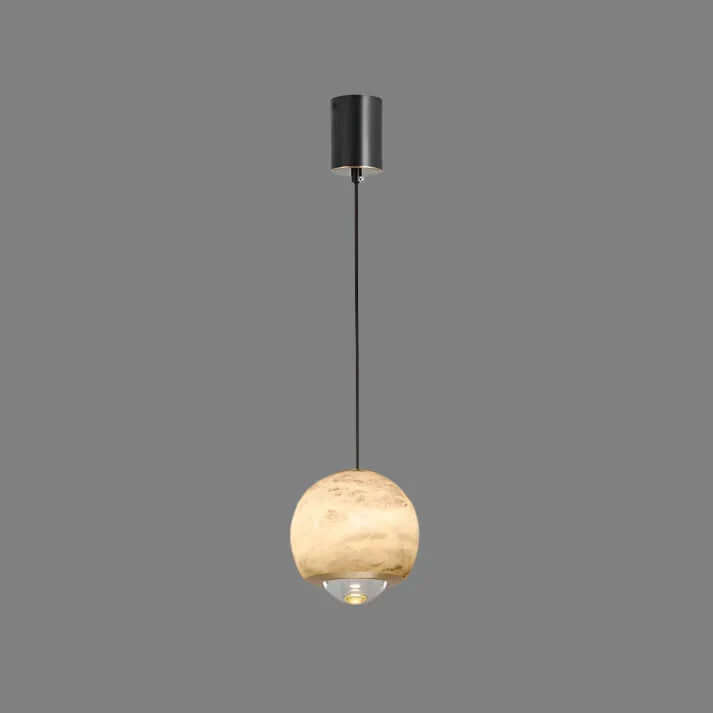 Moderne Marmor- & Alabaster Pendellampe