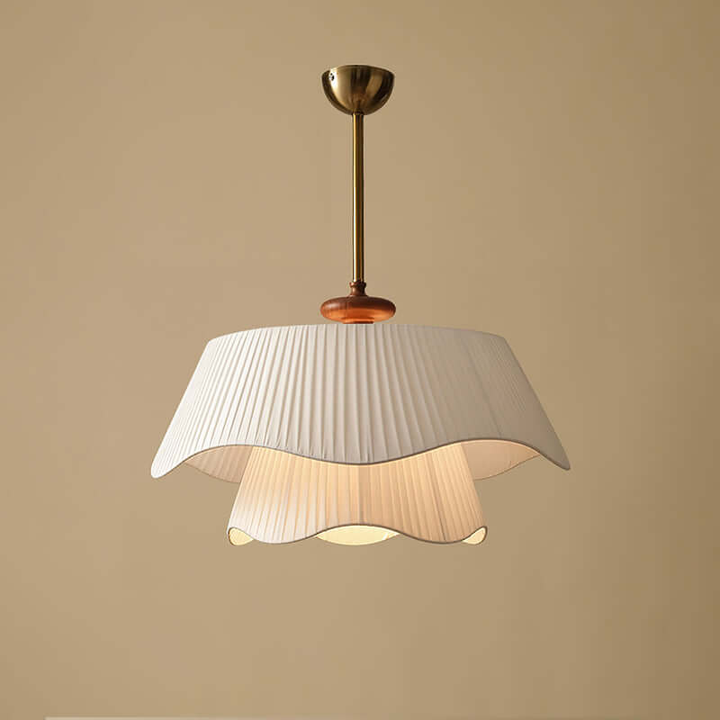 Bellevue Pendellampe – Detaljeret billede af hvid/beige nuance