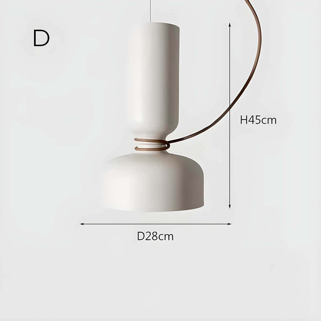 Moderne Geometrisk Pendellampe - Indretningslampe
