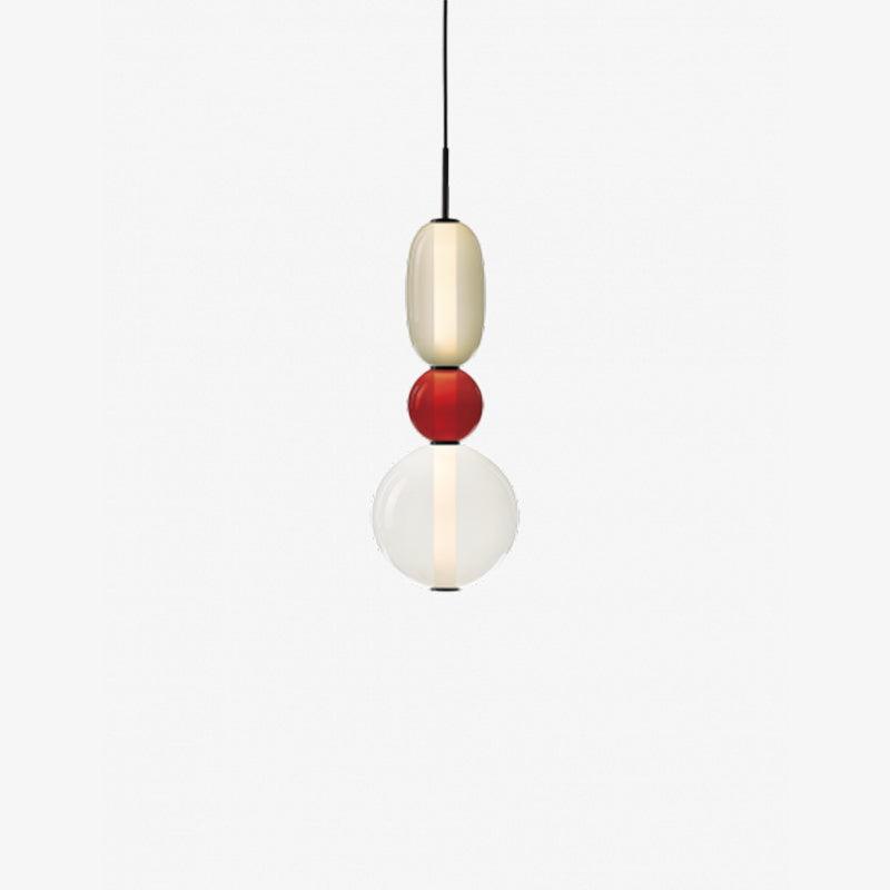 Lampe Pendante En Verre Confit