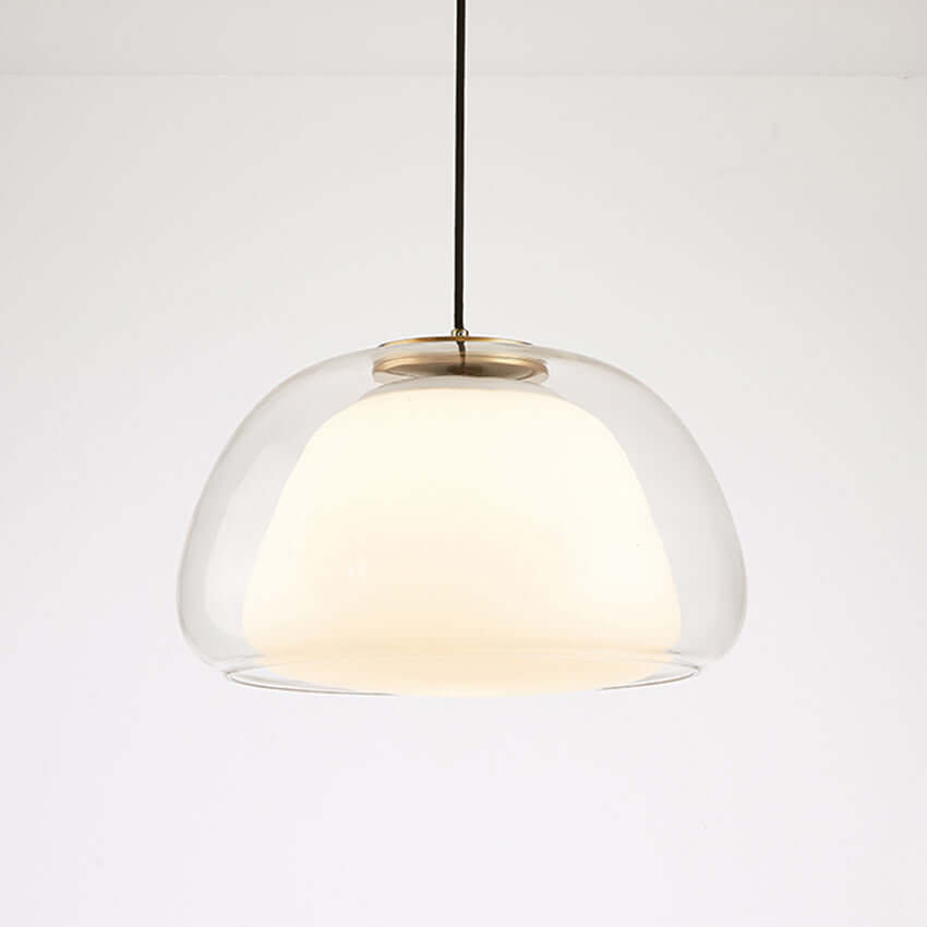Moderne mælkeglas pendel - Stilfuld lampe til hjemmet