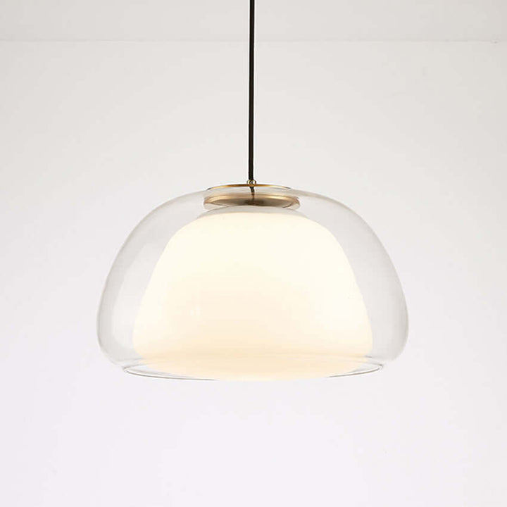 Moderne mælkeglas pendel - Stilfuld lampe til hjemmet