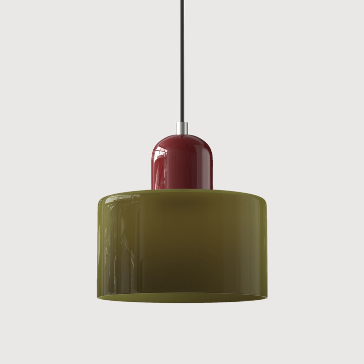 Moderni lasinen Bauhaus-tyylinen riippuvalaisin