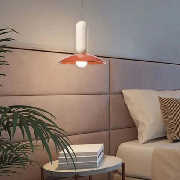Macaron Frisbee Pendel Lampe