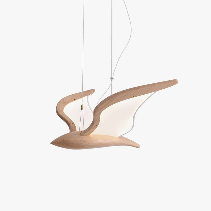 Moderne fugle-inspirerede pendellampe, LED-belysning