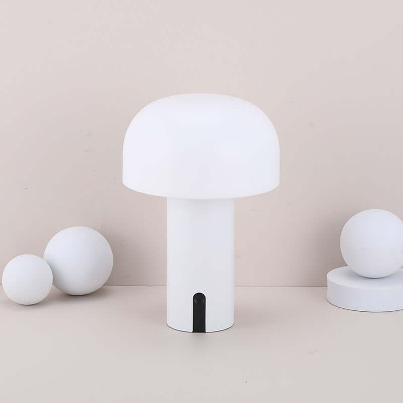 Moderne champignon bordlampe i europæisk design