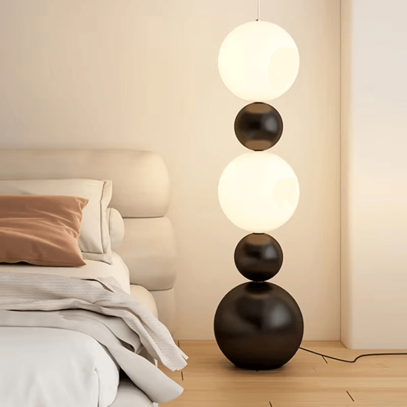 Moderne gulvlampe - Naturligt design