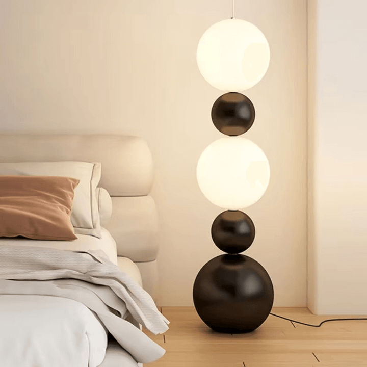 Moderne gulvlampe - Naturligt design
